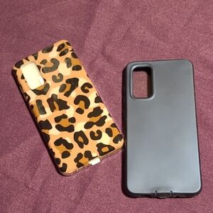 Samsung S20 FE 5G - Lot Of 2 Cell Phone Cases With Built In Screen Protectors.